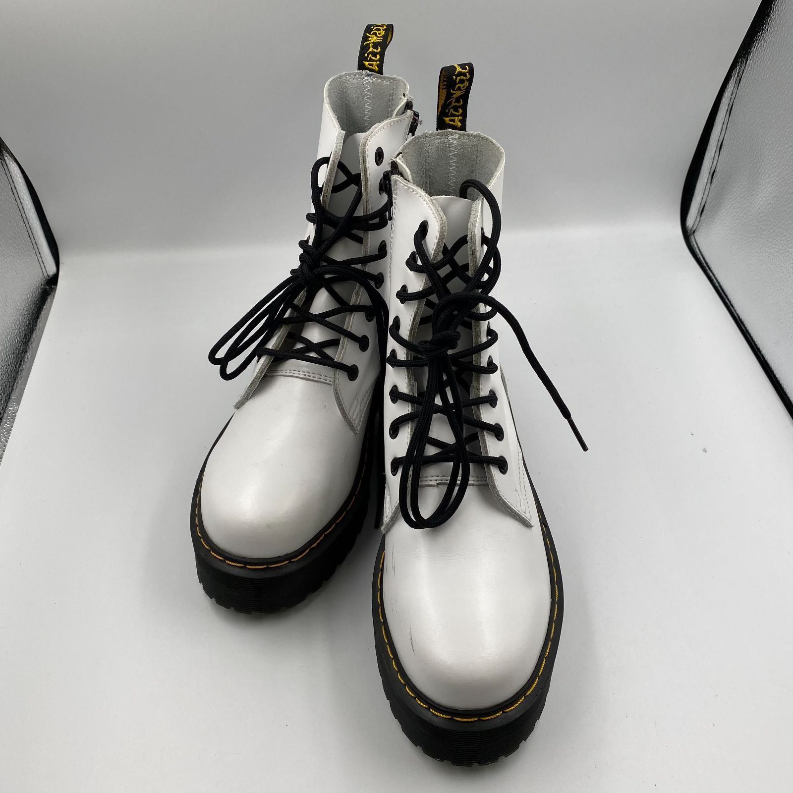 メンズDr.Martens ブーツ　WHITE+BLACK 26cm