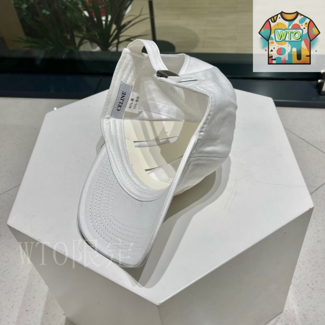 CELINE ベースボールキャップ新品 CELINE [新品] セリーヌ キャップ トリオンフ ベースボール
