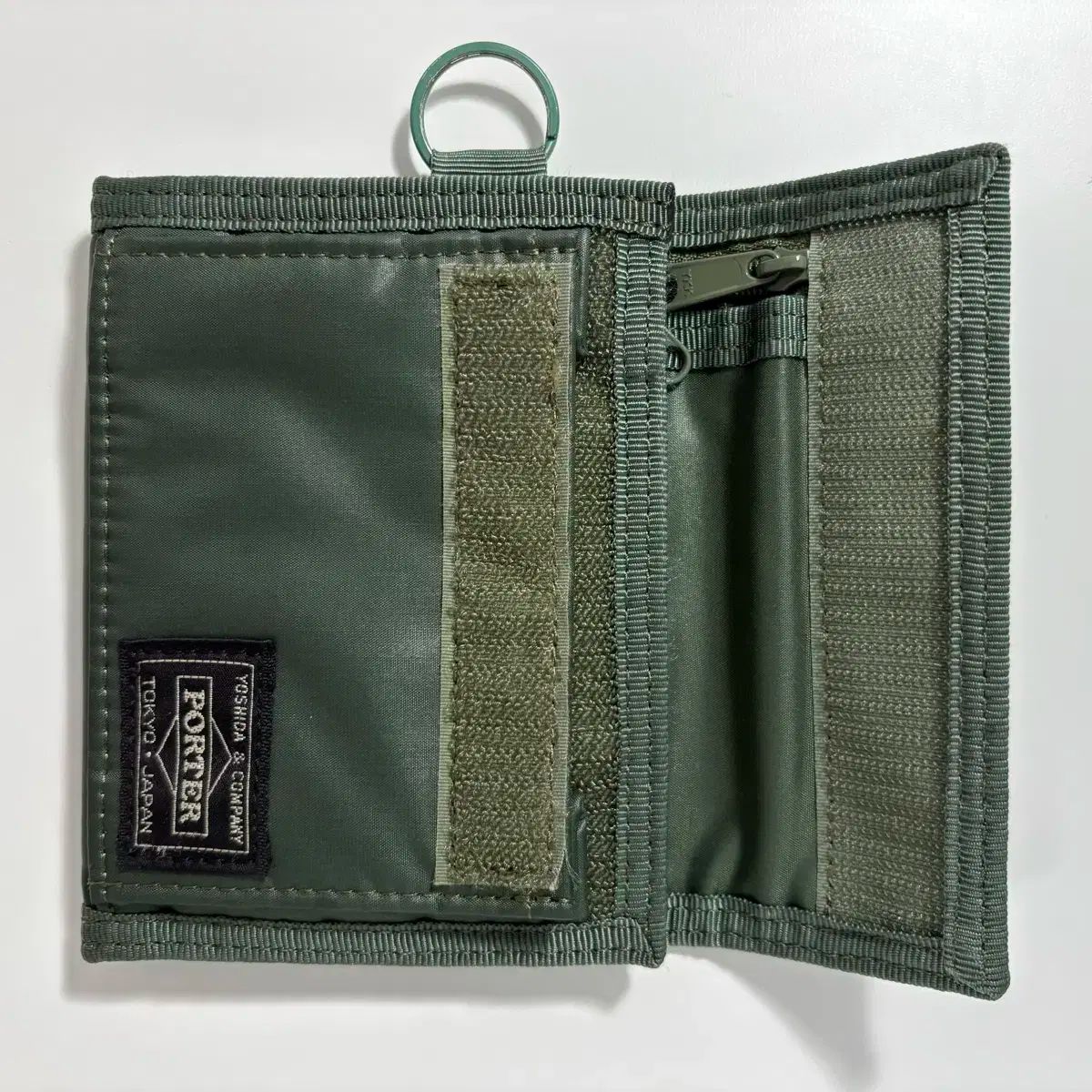 ポーター カプセルウォレット PORTER CAPSULE WALLET カーキ ポーター PORTER ポーター カプセル ウォレット 555ー06441 三