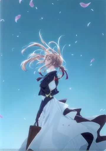 中古】クリアファイル ヴァイオレット・エヴァーガーデン A4