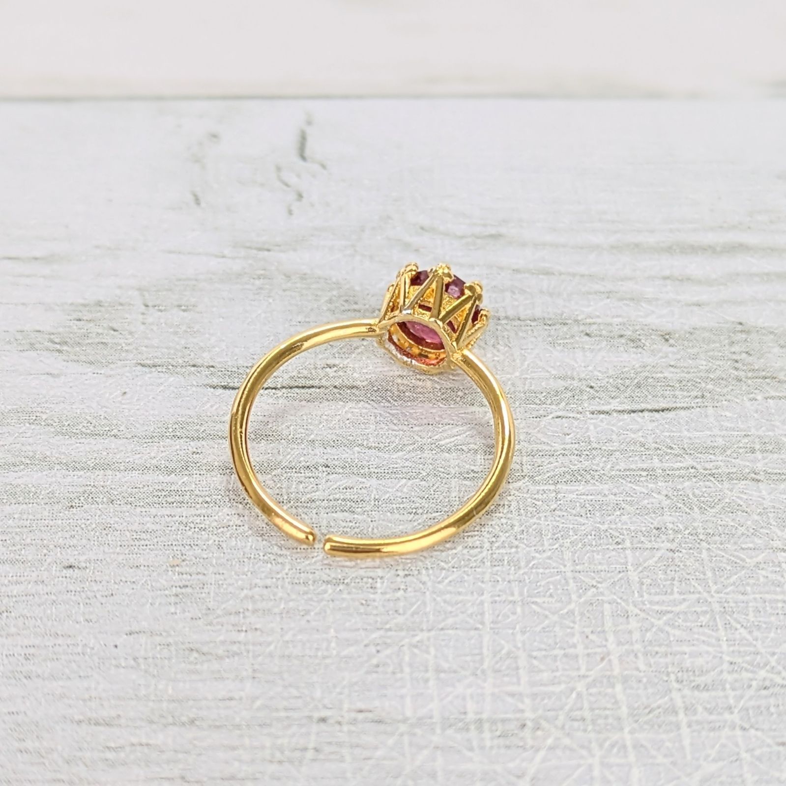 天然石リング【ルビー】シルバー925 - メルカリ