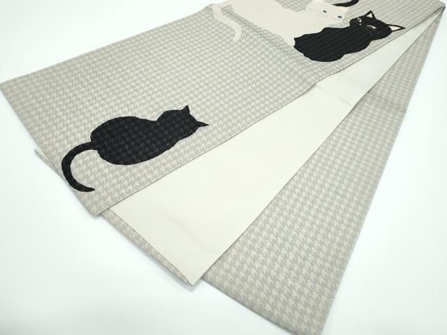 京袋帯 猫