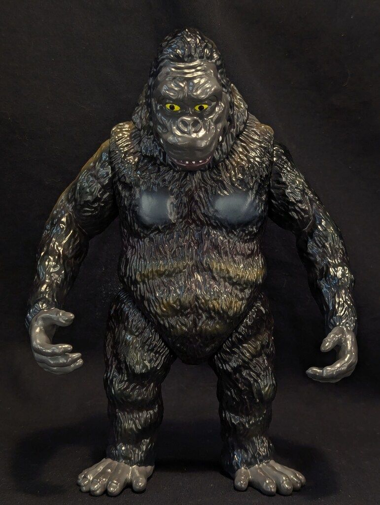 APES JAPAN ゴリラ2号 黒成型/茶/グレー/茶