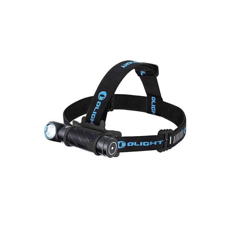 OLIGHT オーライト Perun2 ヘッドライト ledヘッドライト 懐中電灯 フラッシュライト 充電式 2500 ルーメン 強力 180°調整 センサー機能 IPX8防水 軽量 アウトドア 登山 夜釣り 作業用 ブラック