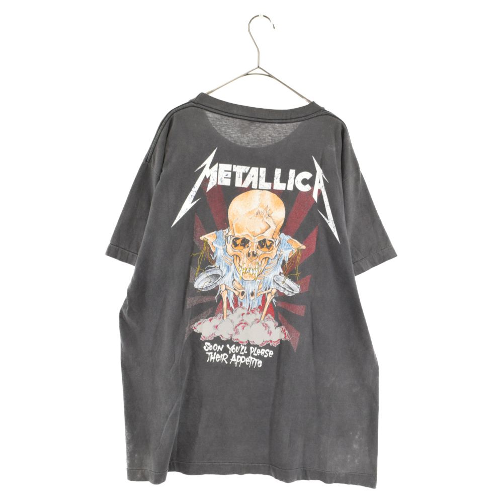 VINTAGE (ヴィンテージ) 90s METALLICA PUSHEAD 1994 DORIS メタリカ パスヘッド Tシャツ ブラック