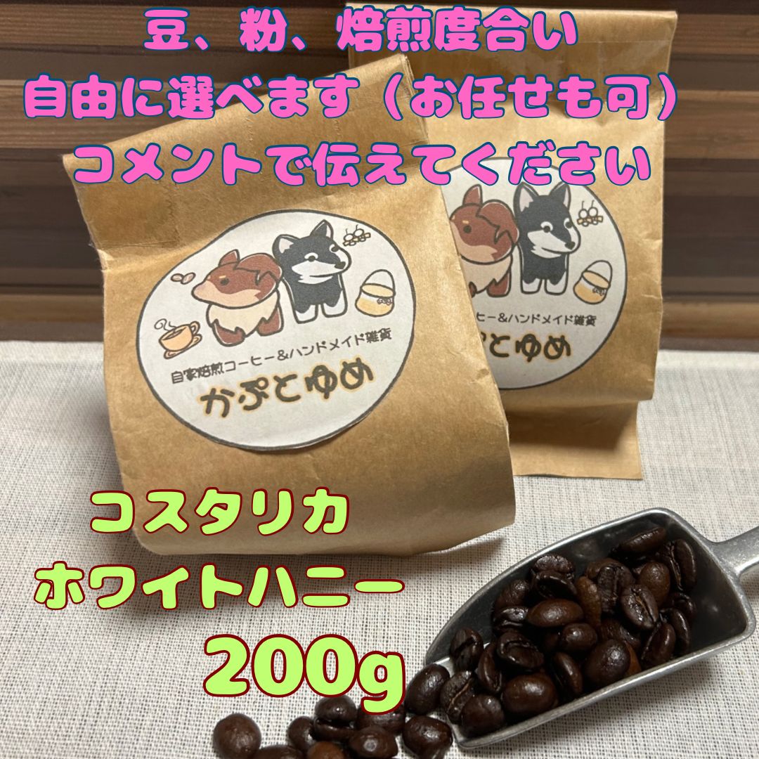 珈琲豆 コスタリカホワイトハニー 200g|mercariメルカリ官方指定廠商