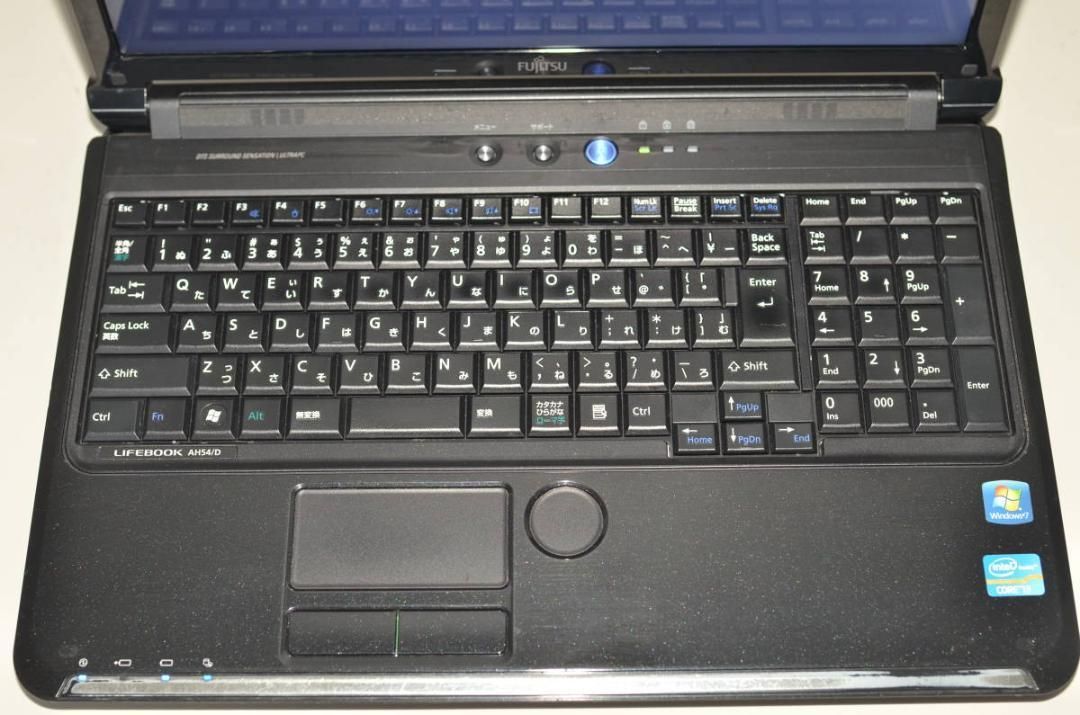 中古良品ノートパソコン Windows11+office 大容量HDD1TB 富士通 AH54/D