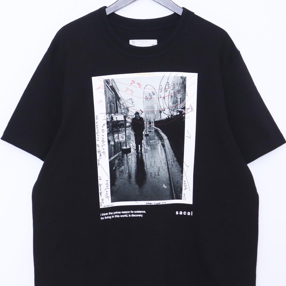 SACAI James Dean T-Shirt サイズ5 ブラック 25-0919S - メルカリ