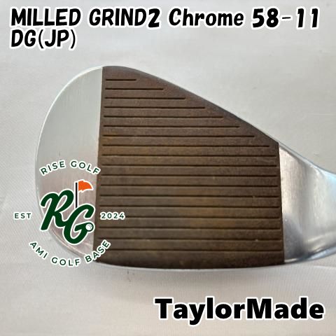【中古】ウェッジ テーラーメイド MILLED GRIND2 Chrome 58-11DG(JP)S20058[1576]