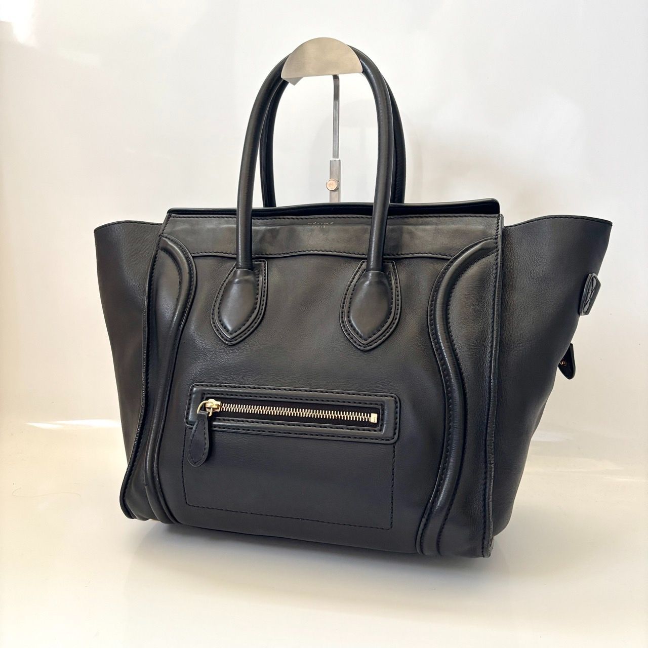 良品◎ CELINE セリーヌ ミニショッパー ハンドバッグ トートバッグ 