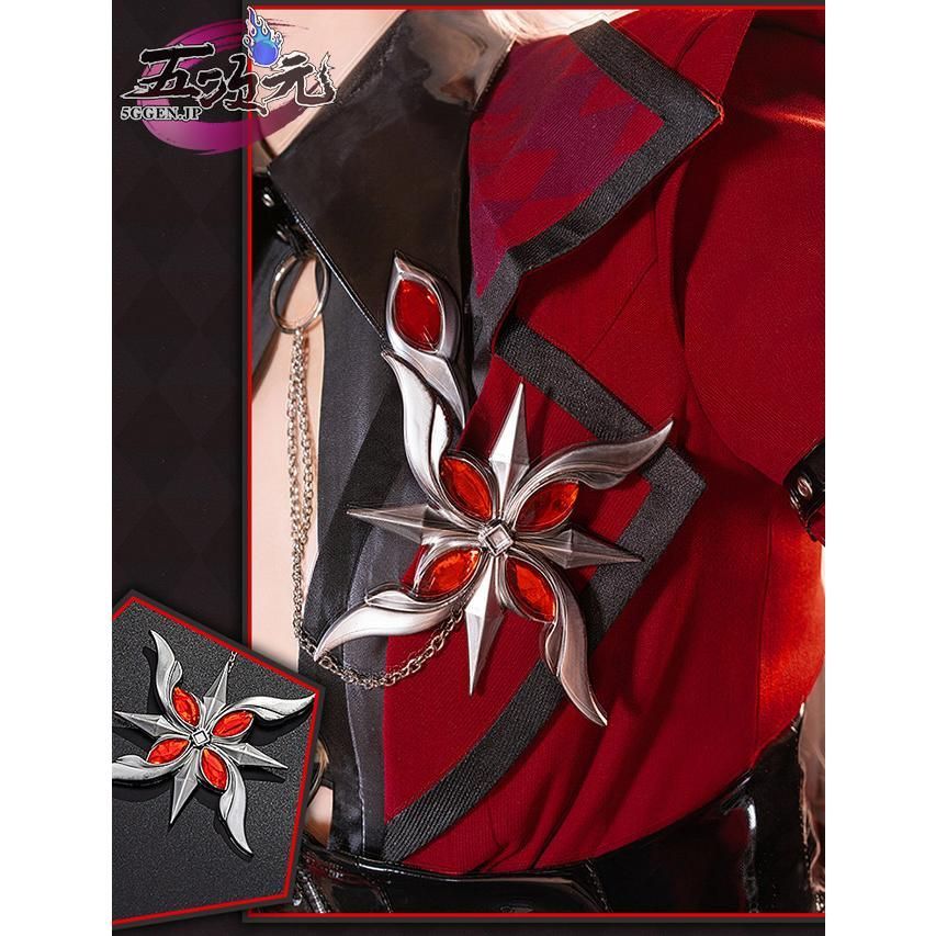 新品 五次元 基萌 原神 コスプレ アルレッキーノ 召使 コンサート 衣装