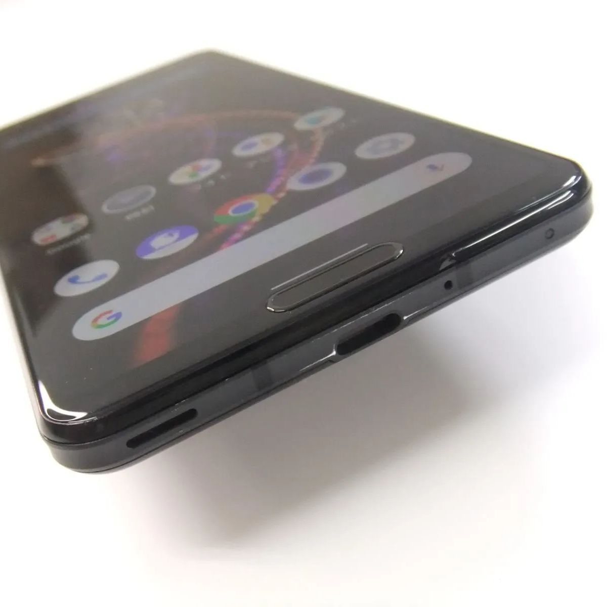 訳あり】 AQUOS R5G 908SH ブラックレイ SoftBank SIMロック解除済