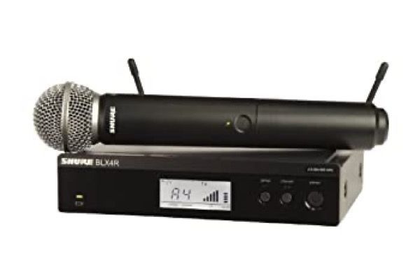 SHURE BLX24R|SM58-H9 Wireless Vocal Rack Mount System with SM58 Handheld Microphone H9 by SHURE