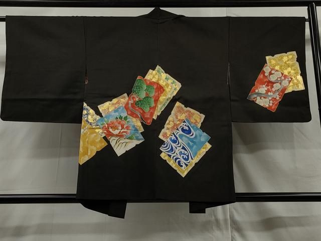 平和屋着物▽羽織　単衣　七宝文　正絹　逸品　CAAV5645id 平和屋着物▽羽織 単衣 七宝文 正絹 逸品 CAAV5645id