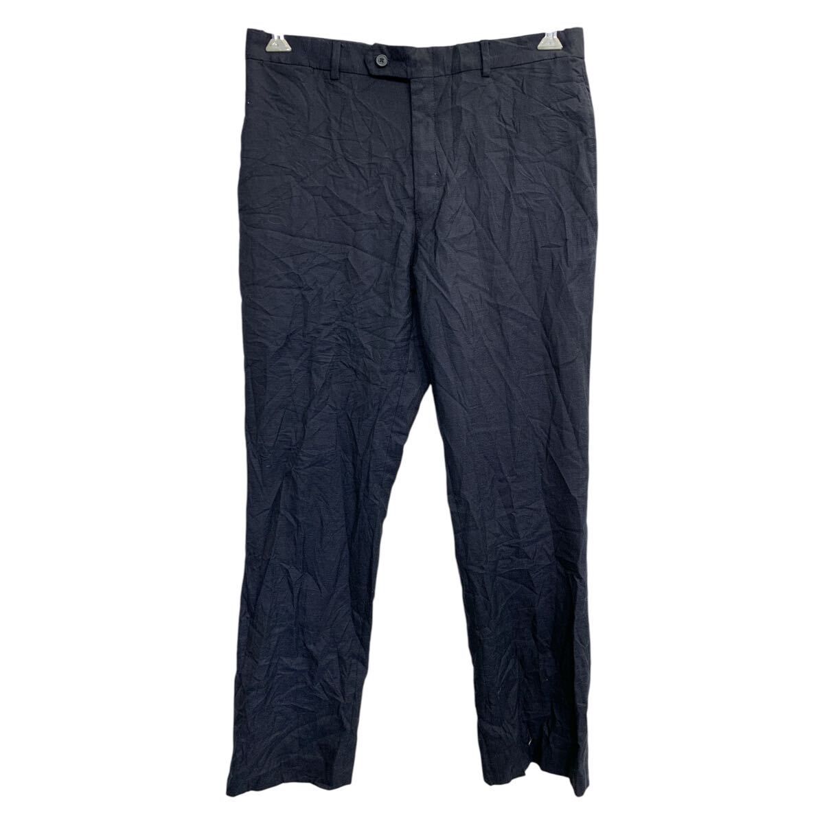 TOMMY HILFIGER スラックス W34 トミーヒルフィガー ダークグレー メキシコ製 古着卸 アメリカ仕入 2503-486