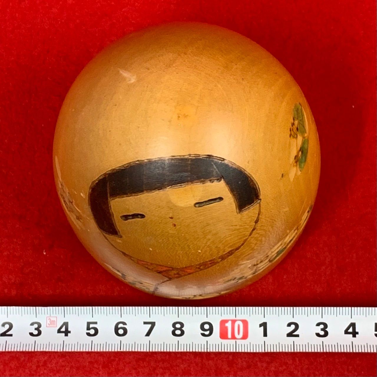 加藤竜雄作 春雪譜 創作こけし 置物 伝統工芸 郷土玩具 こけし Kokeshi
