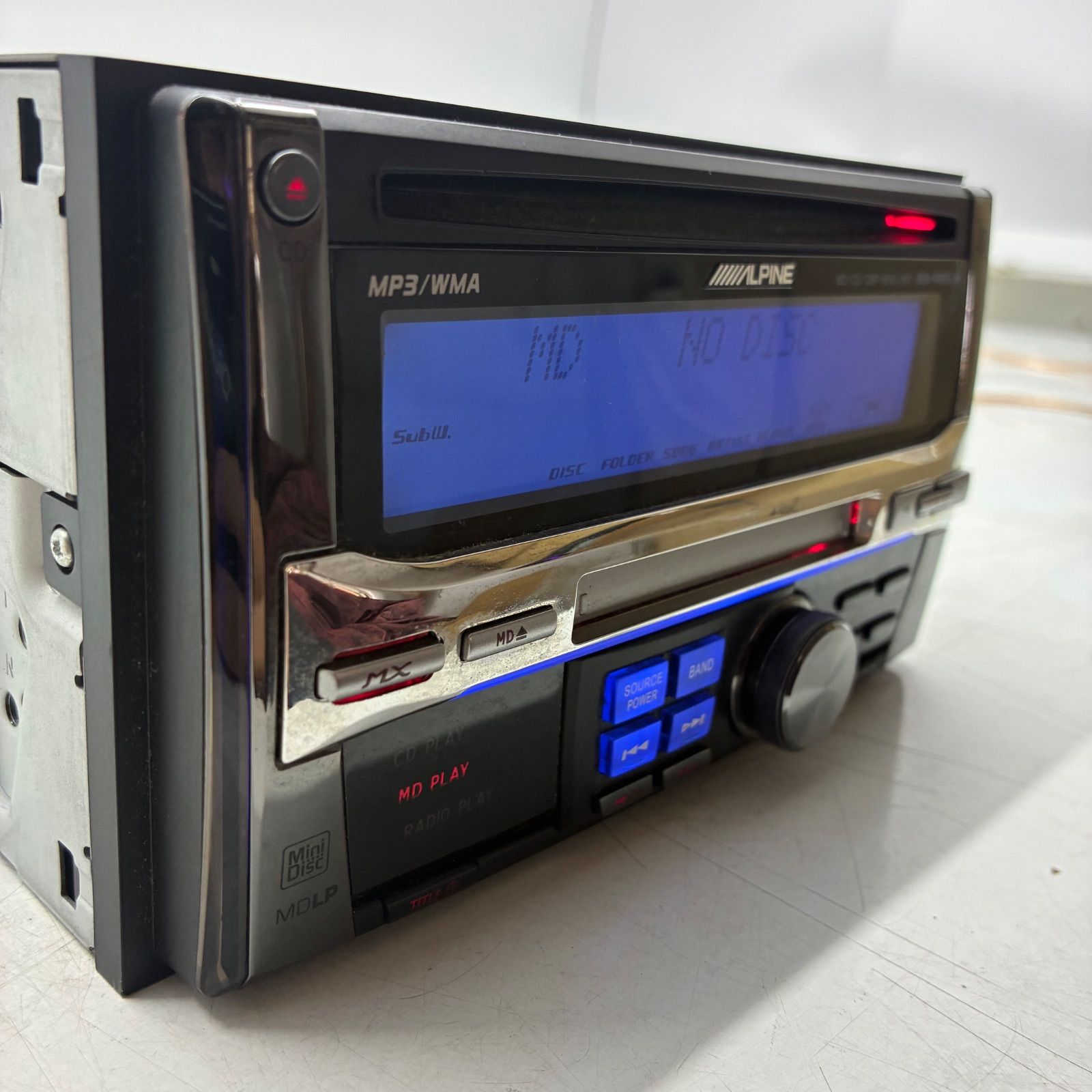 セール中 アルパイン CD MD デッキ アルパイン MDA-W933J CD/MD