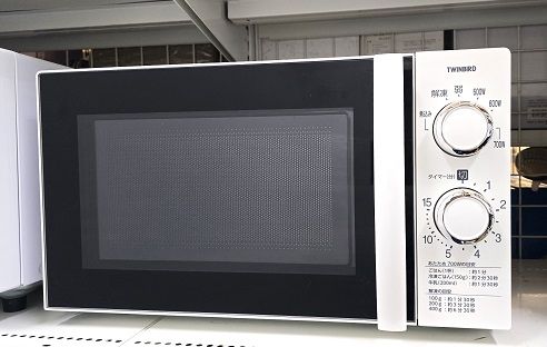 ツインバード TWINBIRD 電子レンジ 17L 60Hz 西日本 横開き ターンテーブル DR-D429型 ○YR-18791○