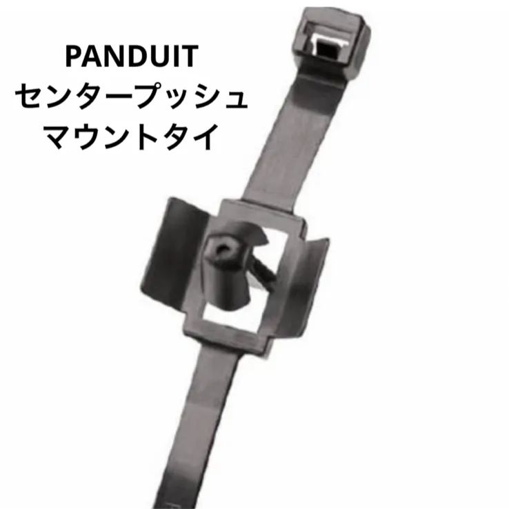 パンドウイット センタープッシュマウントタイ 耐熱性 K1117Z