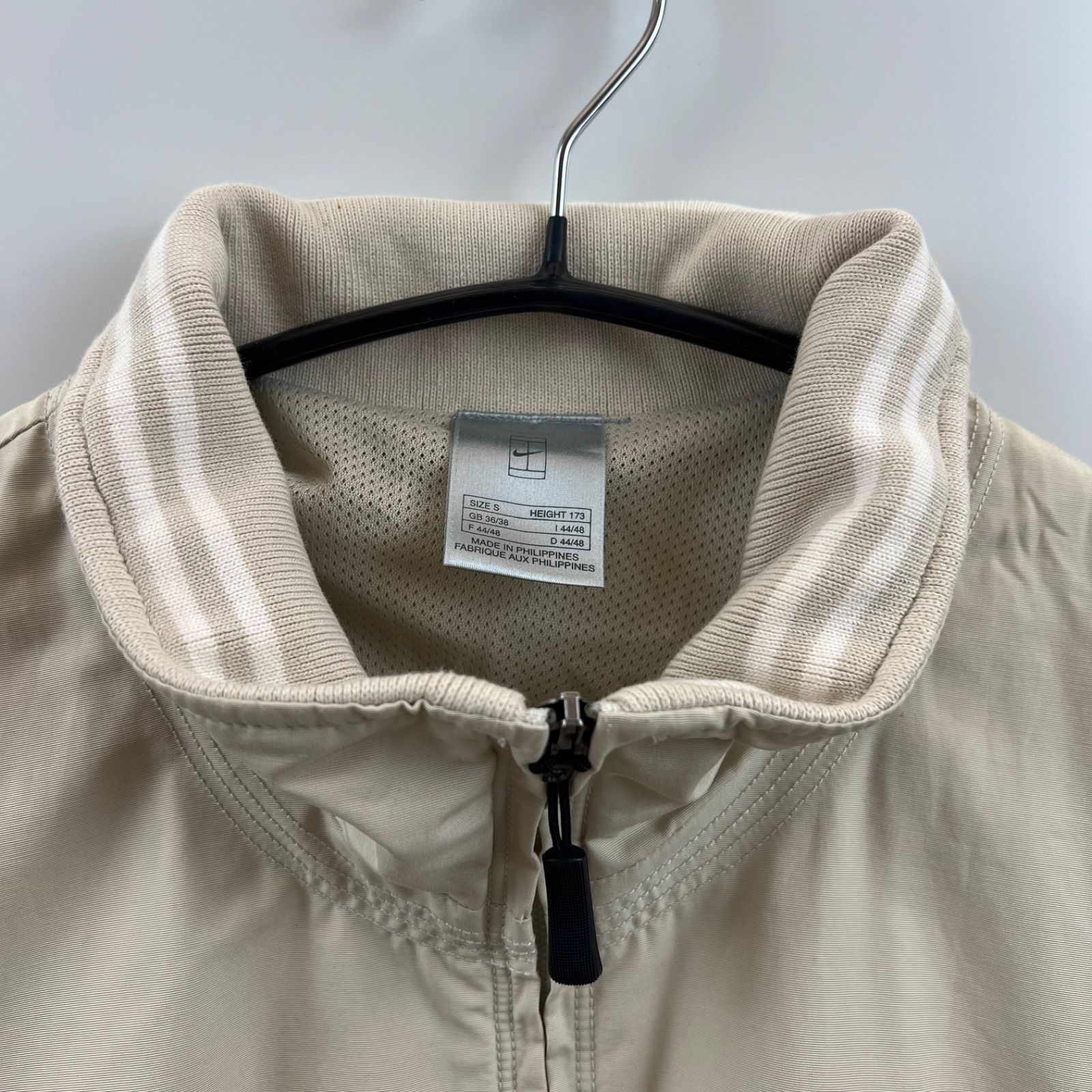 NIKE 00s tennis logo nylon jacket S archive ナイキ テニス