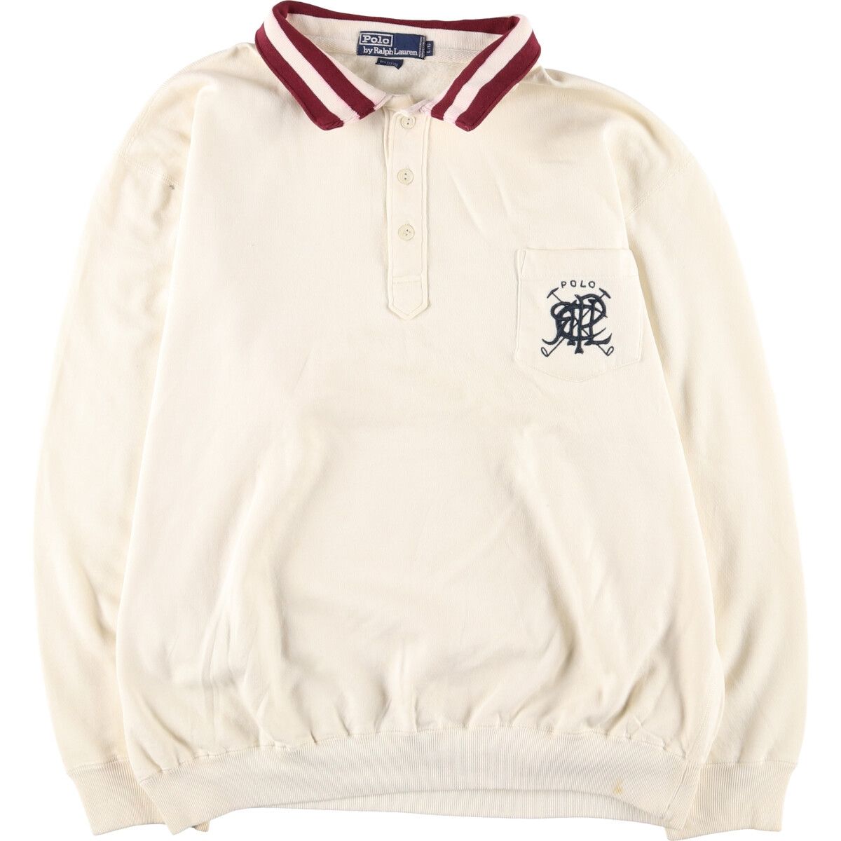 古着 ラルフローレン Ralph Lauren POLO by Ralph Lauren 襟付きハーフ 