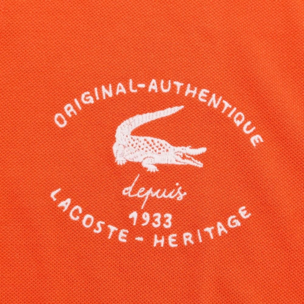 中古】【未使用】ラコステ LACOSTE コットン 鹿の子 半袖