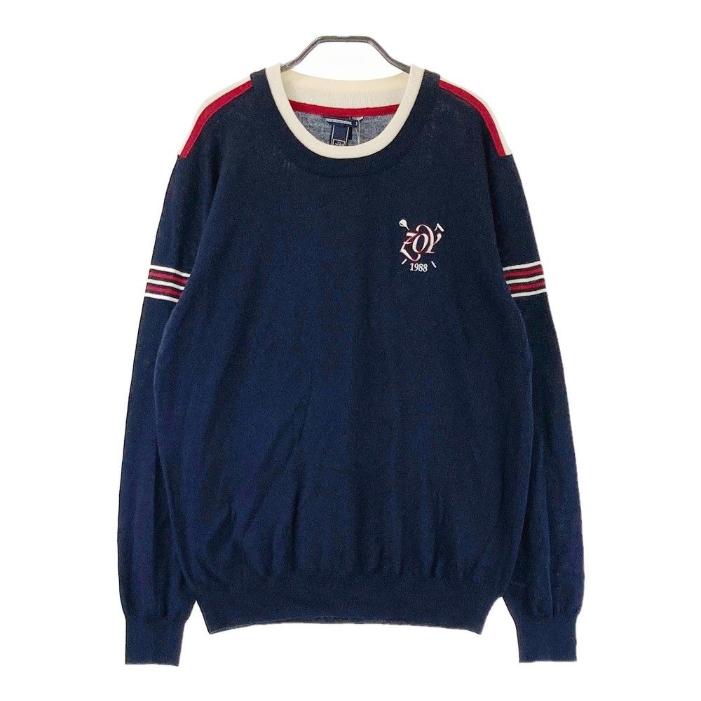 新品未使用のZOY.紳士用セーター 新品未使用 ゾーイ ゴルフ ウール