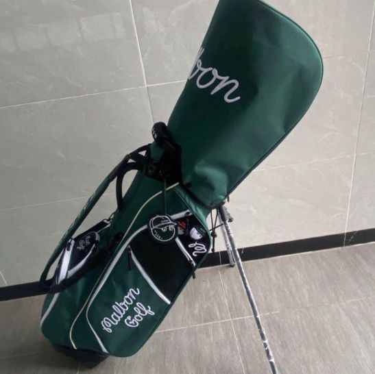 マルボンゴルフ キャディバッグ スタンドバッグ グレー Malbon Golf