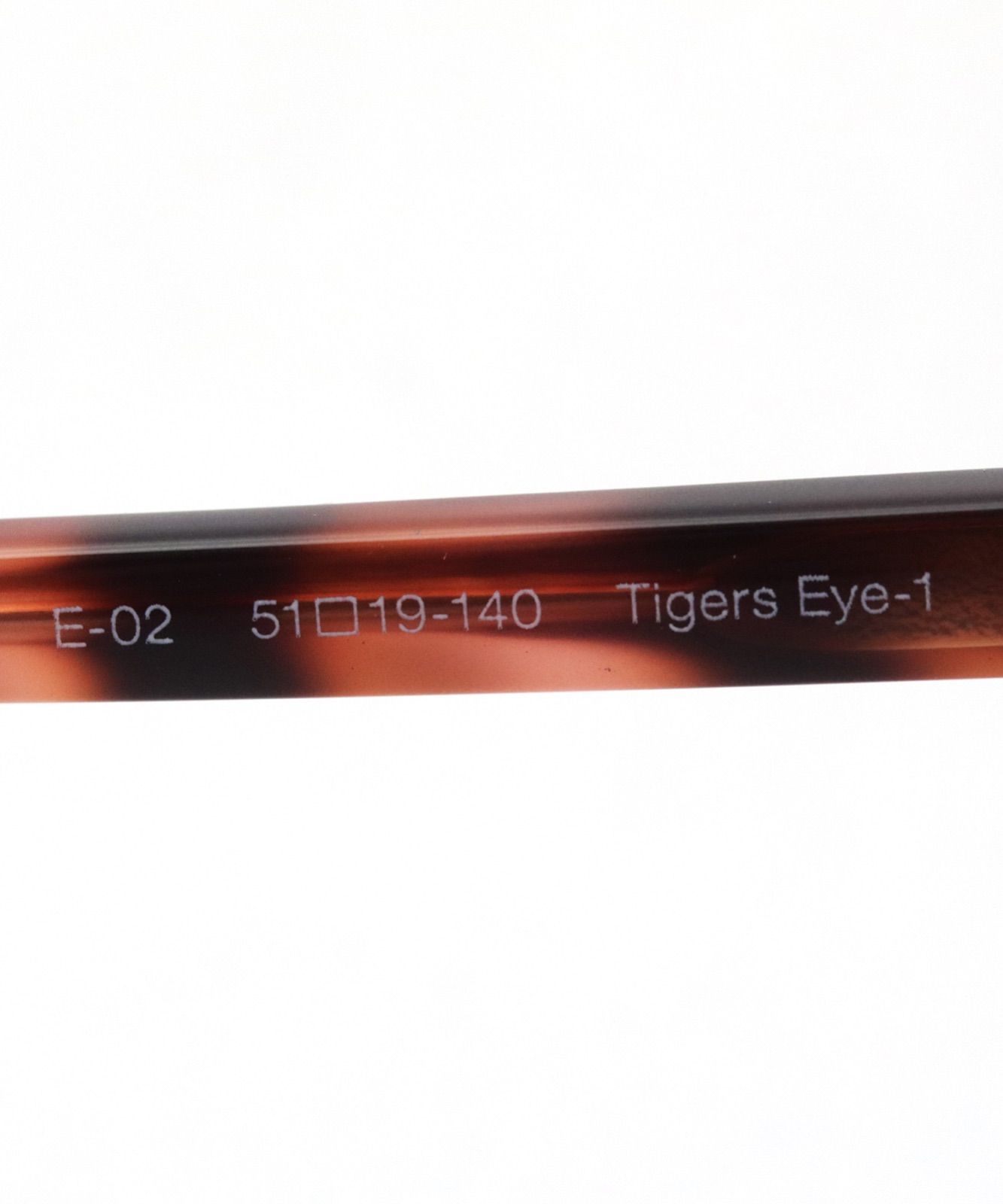 エンドレスアイウエア E-02 Tiger Eye-1 - LUXURY GLASSES - メルカリ