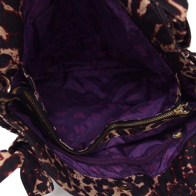 アナスイ ANNA SUI キルティング トートバッグ 刺繍 プリント