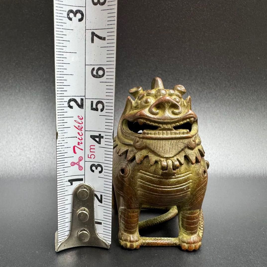 独角小瑞獣香炉  観音菩薩獅子 硯筆架火鉢 香道具   装飾品  工芸品 美術品 独角小瑞獣香炉 観音菩薩獅子 硯筆架火鉢 香道具 装飾品 工芸品