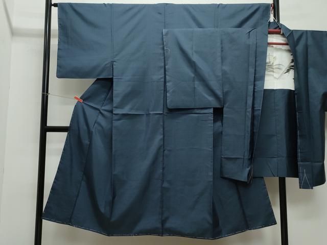 平和屋着物●男性 本場大島紬 アンサンブル 吉祥文 正絹 ♥ CAAZ0918vf