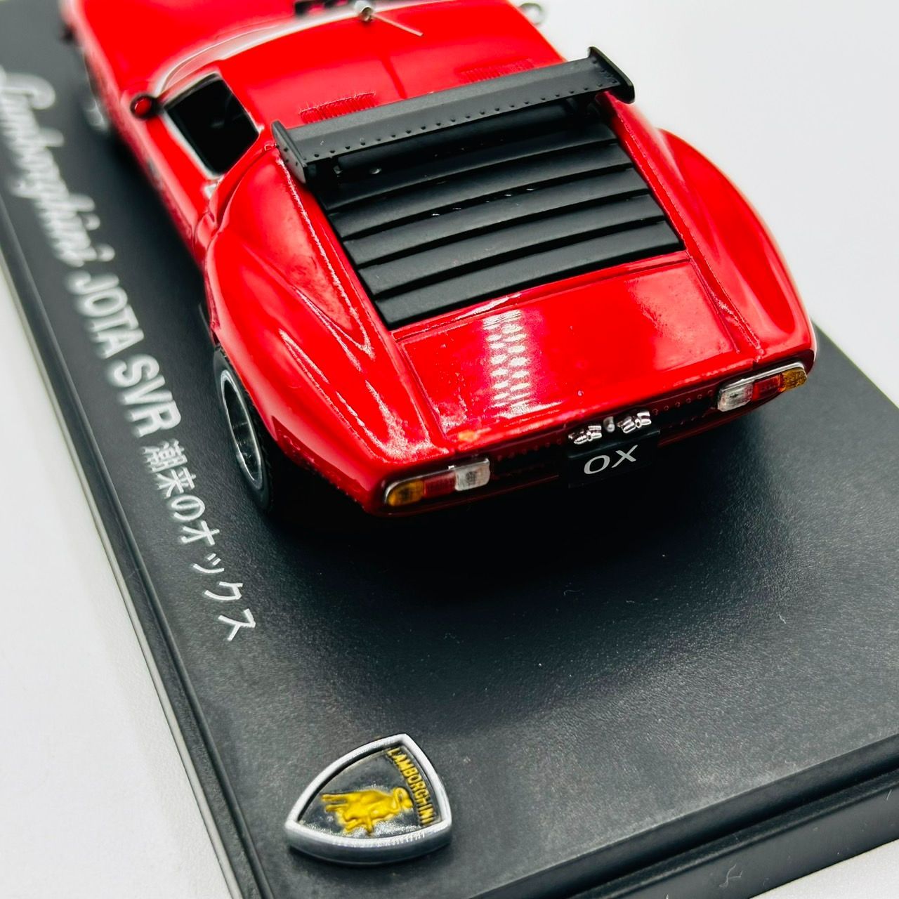 京商 サーキットの狼 ランボルギーニ イオタSVR 潮来のオックス 1/43