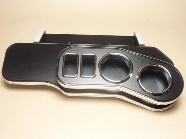 JB 23ジムニー後期 フロントテーブル Lライン レザーブラック ＢＫｘフルメッキ 日本製