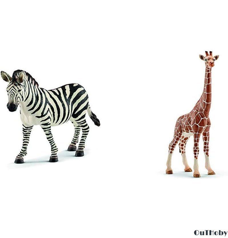 メルカリshops シマウマ キリン 野生 動物 フィギュア リアル 本物そっくり ミニチュア 人形