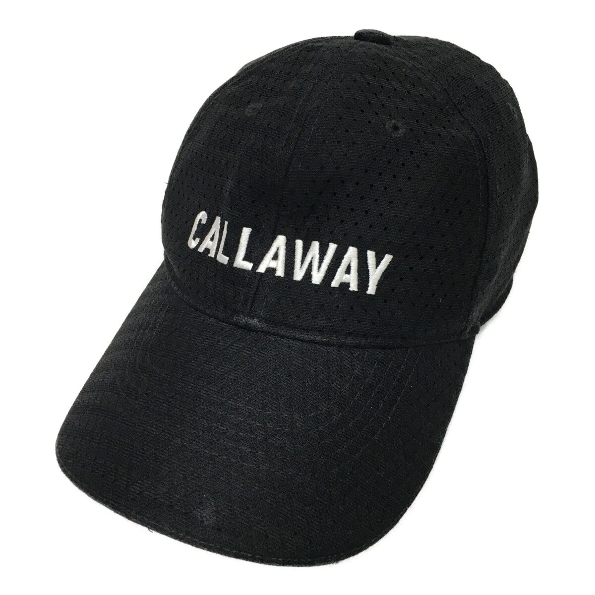 中古 キャロウェイ Callaway キャップ フリー ブラック 黒 パンチングメッシュ