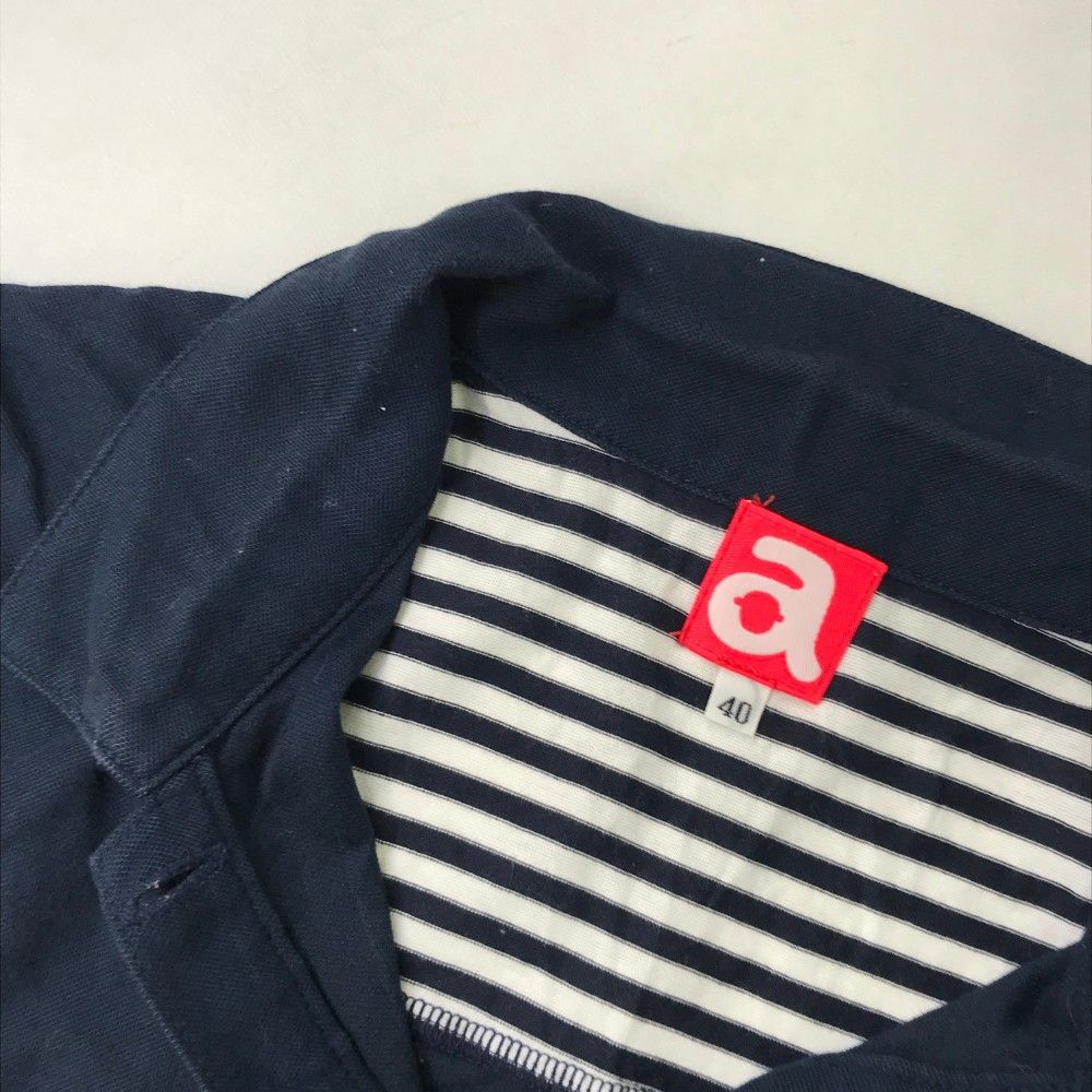 サイズ：40 ARCHIVIO アルチビオ ノースリーブ ポロシャツ