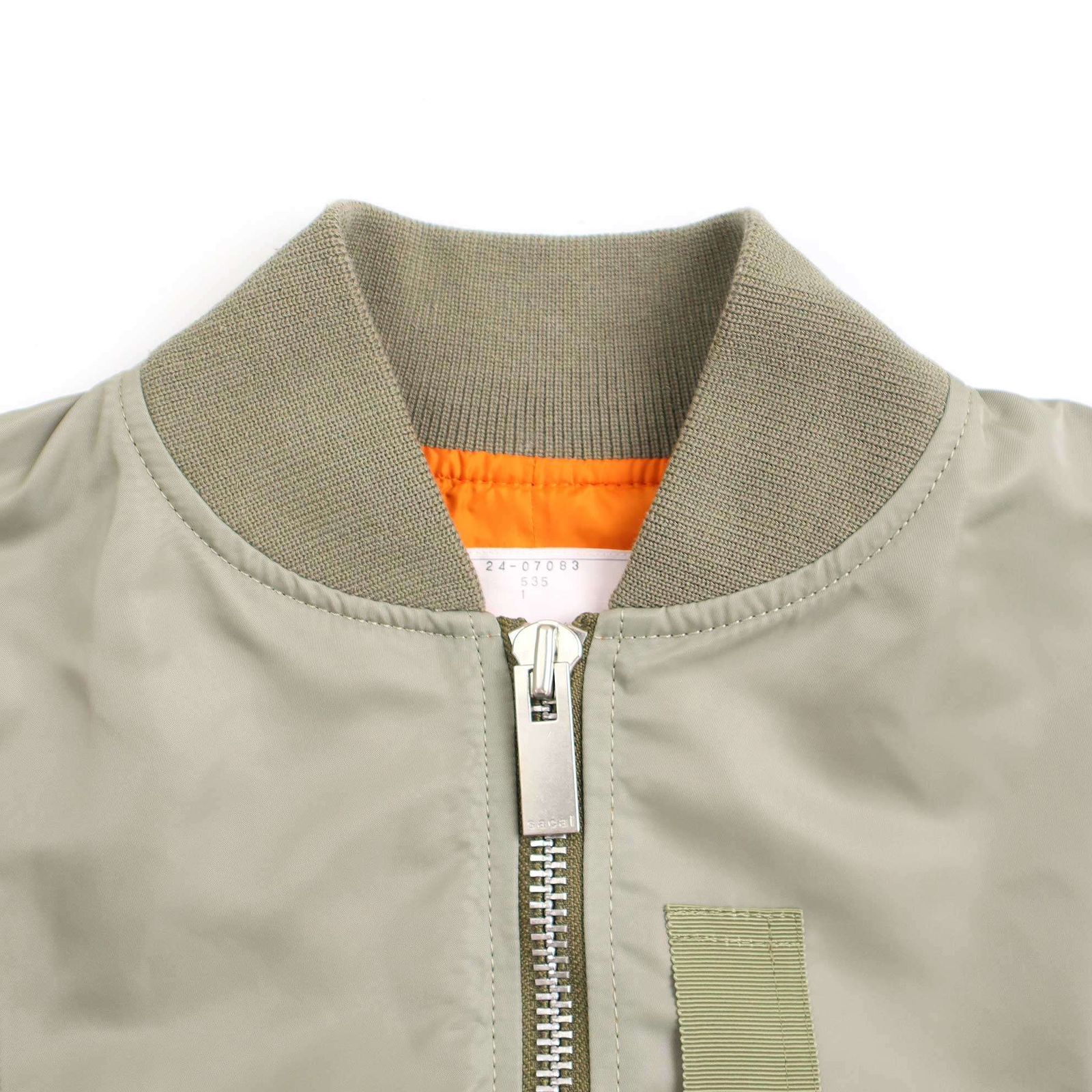 新品未使用★24SS sacai Nylon Twill Blouzon Buy Sacai Nylon Twill Blouson 'Blue Grey' - 25 07673 375 | GOAT