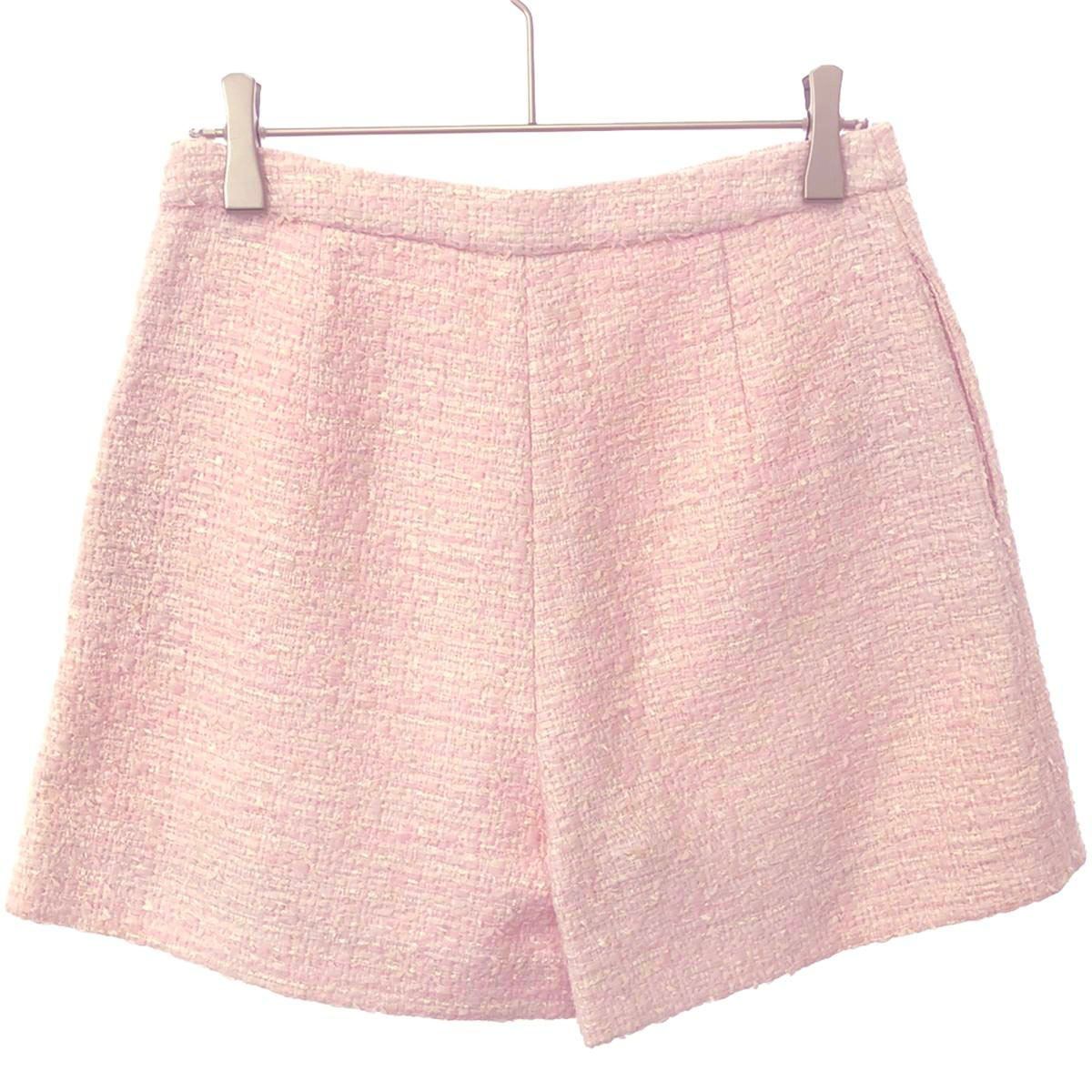 GIAMBATTISTA VALLI ジャンバティスタ ヴァリ ツイードワイドショート