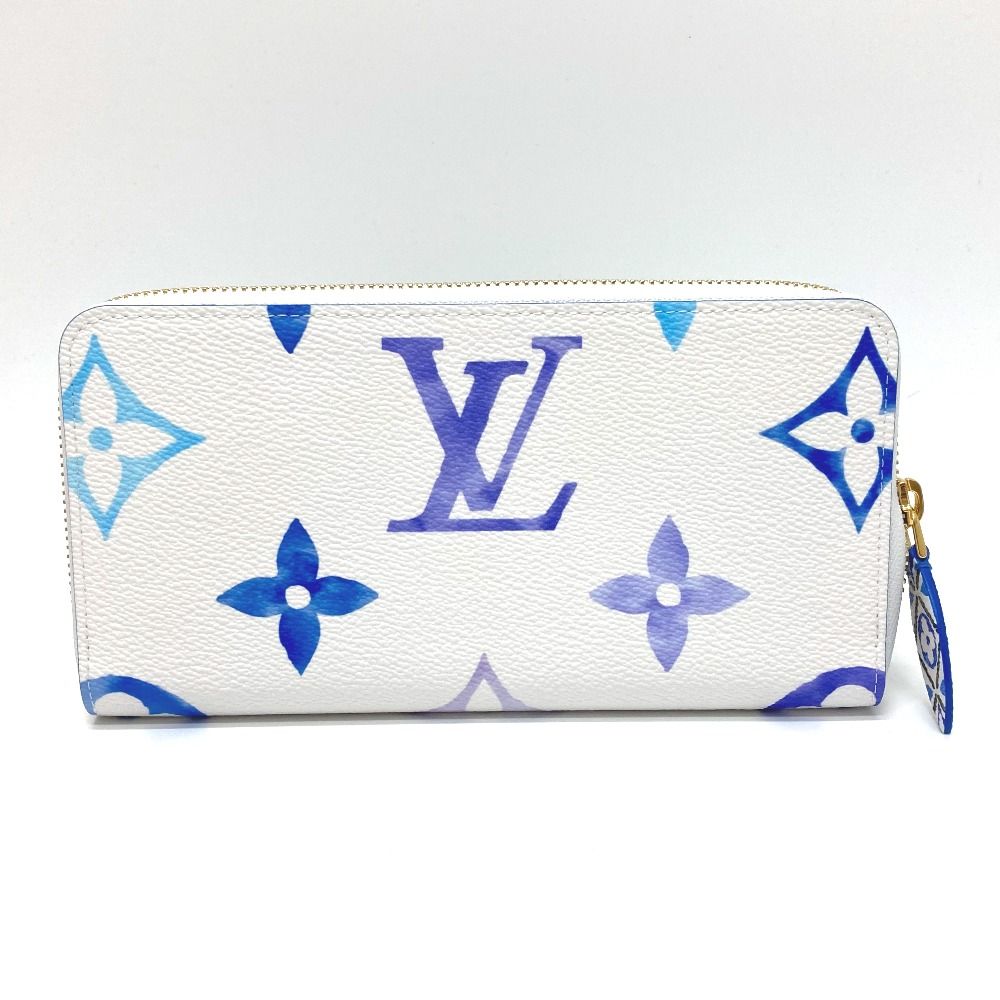 Louis Vuitton ネイビー 長財布 ルイヴィトン M82384 ジッピーウォレット LVバイザプール 長財布