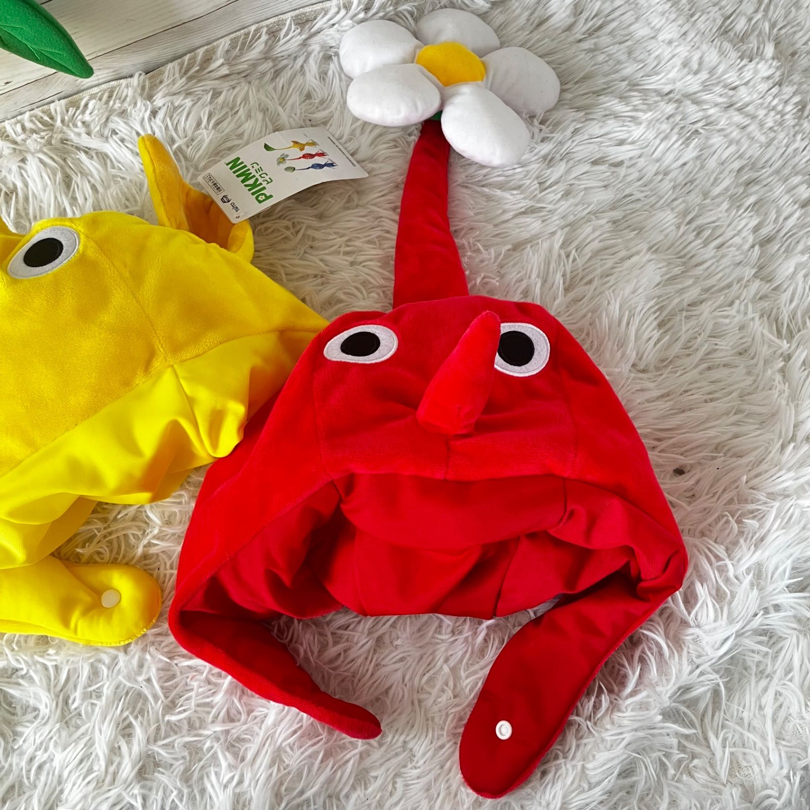 ピクミンなりきり帽子 3個セット ピクミン なりきり帽子 3色セット 赤