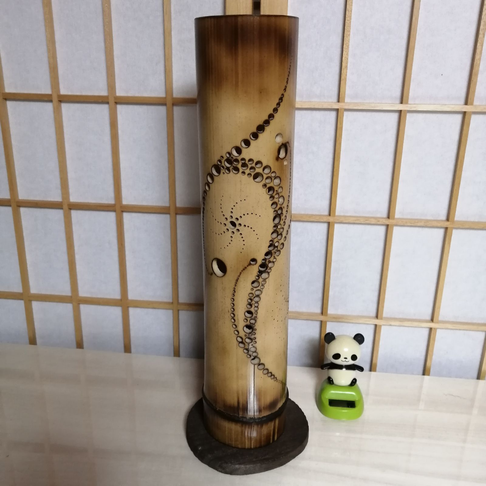 癒し灯火　竹行灯　No23255 癒し灯火 竹行灯 No23255 - メルカリ