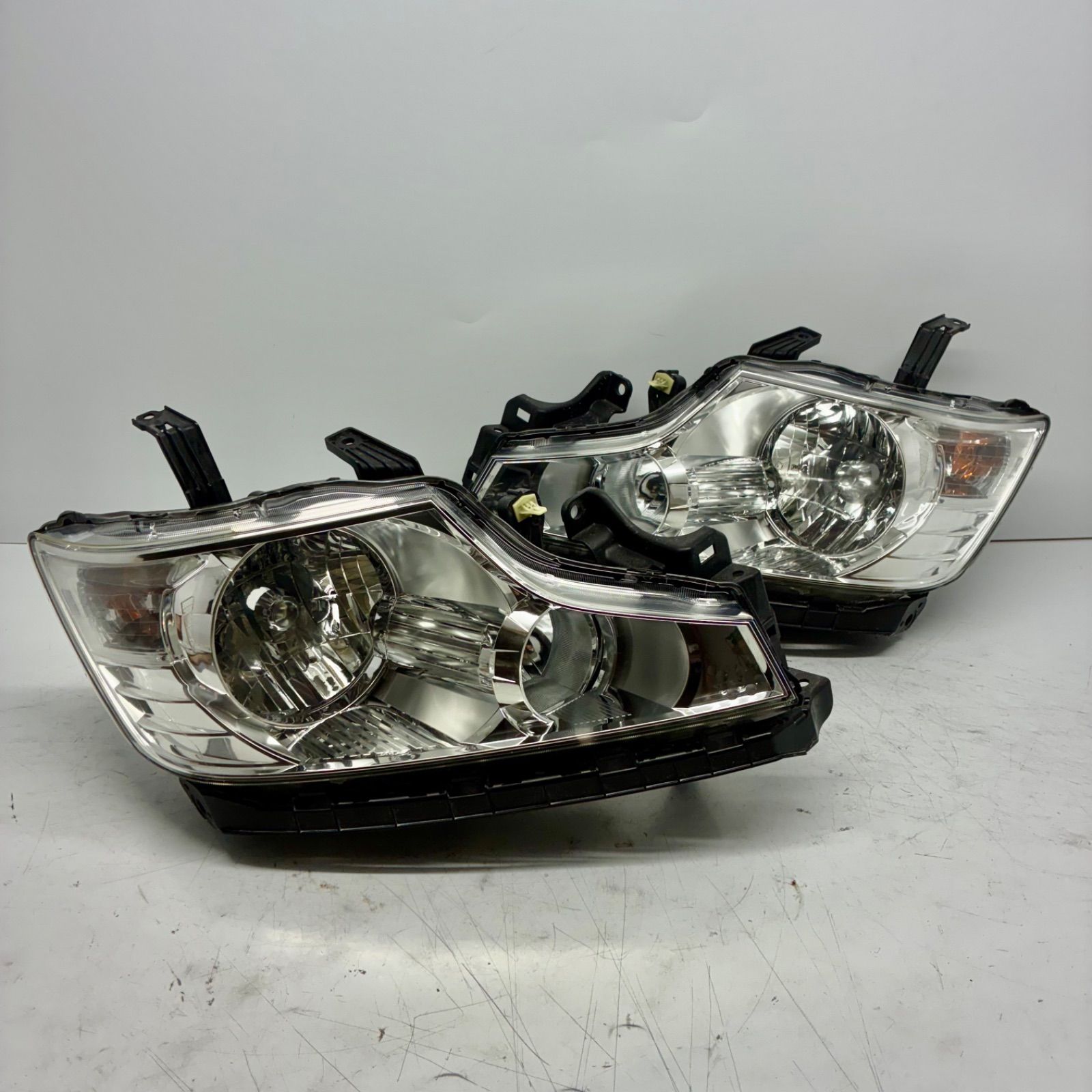 コーティング済 RK1 RK2 RK5 RK6 ステップワゴン ヘッドライト ランプ レンズ 左右セット LR ハロゲン KOITO 100-22012 印字 00 P70814