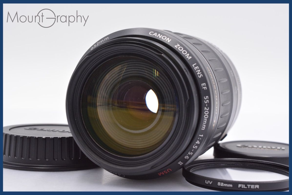 ☆極上美品☆ キヤノン Canon EF 55-200mm F4.5-5.6 II USM ☆