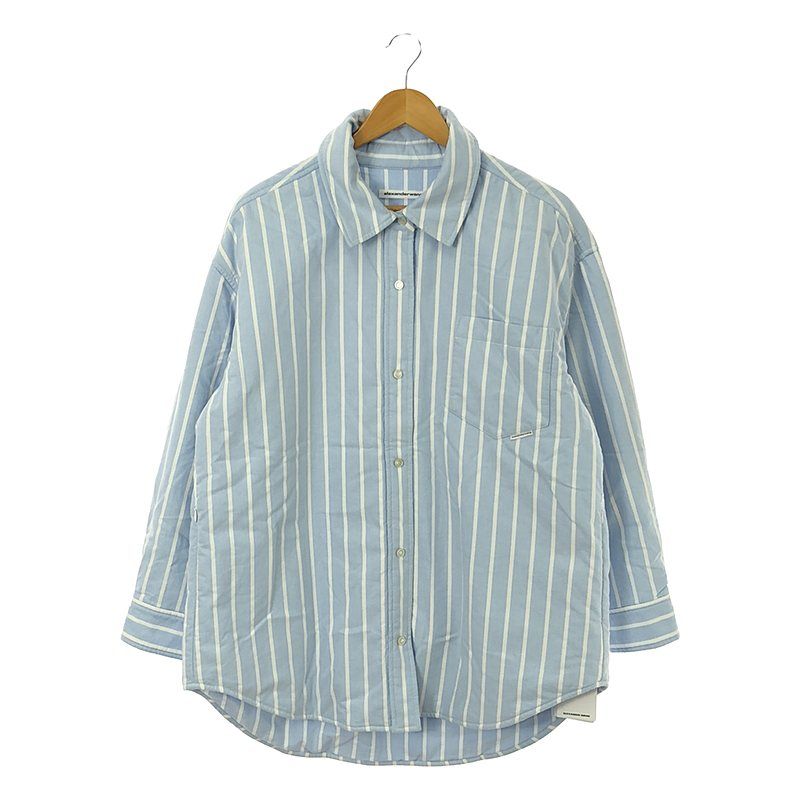 ALEXANDER WANG / アレキサンダーワン | OXFORD PADDED SHIRT JACKET 