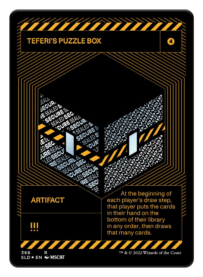 MTG/SLD/Secret Lair x MSCHF/1箱 ② MTG/SLD/Secret Lair x MSCHF/1箱② MSCHF X Secret Lair