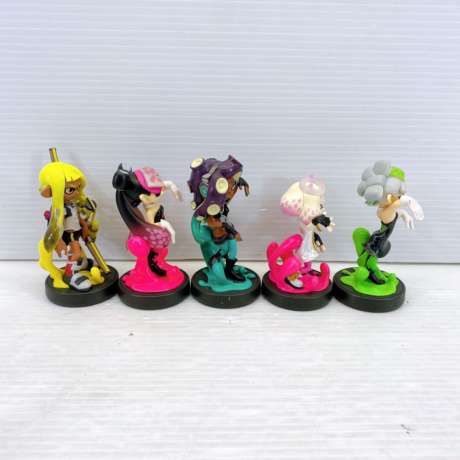スプラトゥーン アミーボ フィギュア 5体セット 初代 amiibo スプラトゥーン セット フィギュア スプラトゥーン amiibo