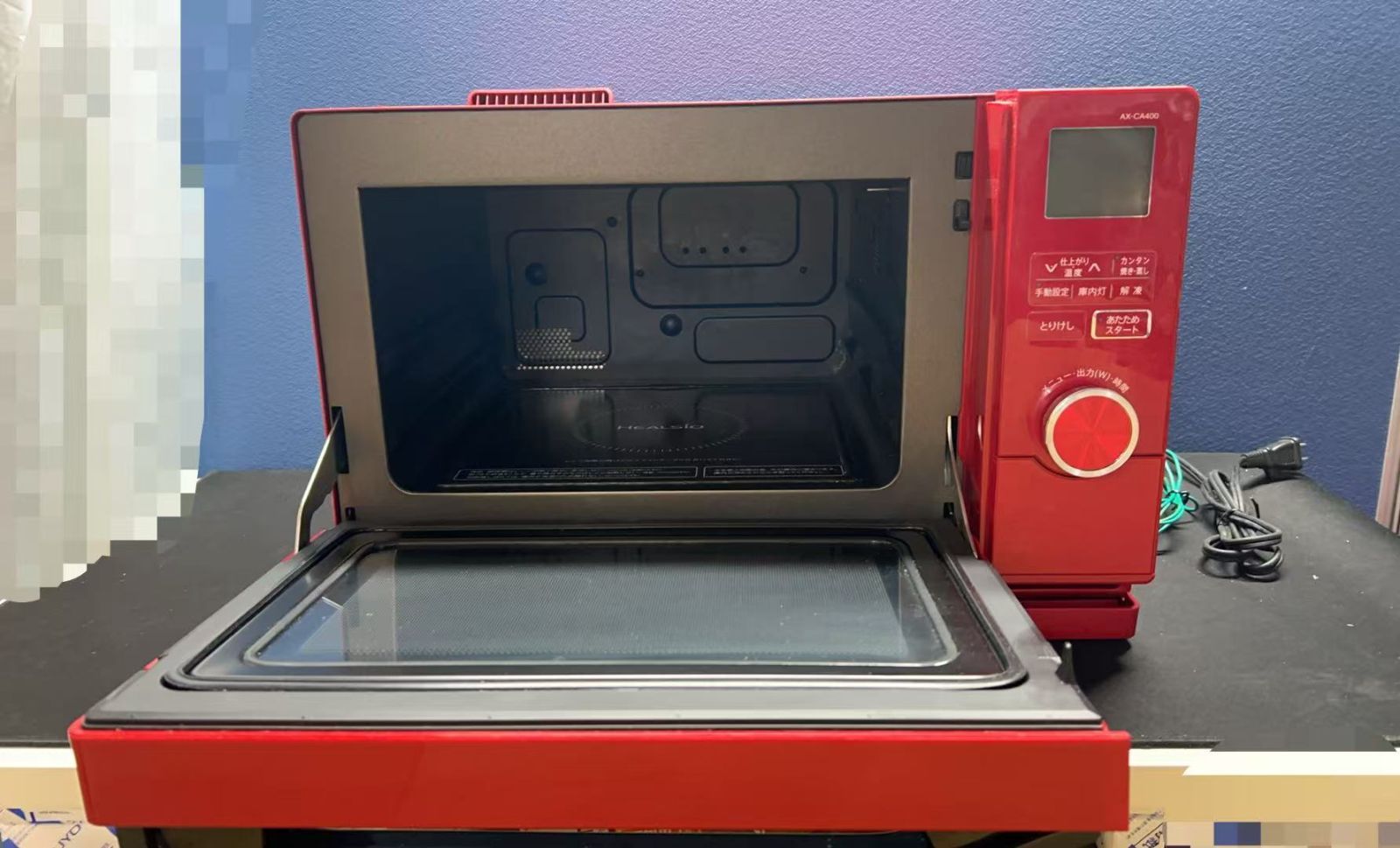 シャープ スチームオーブンレンジ ヘルシオ 18L AX-CA400-R **4417467