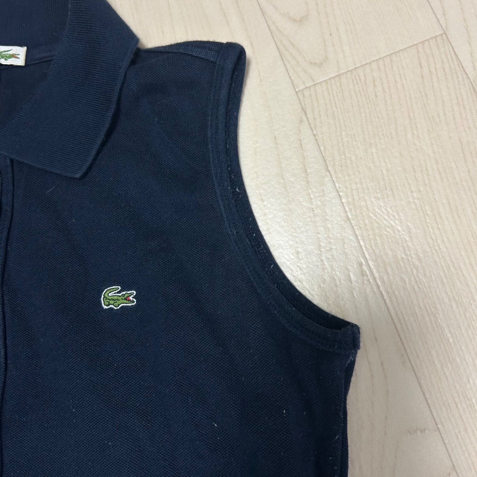 LACOSTE ラコステ ノースリーブ ポロシャツ 40 - メルカリ