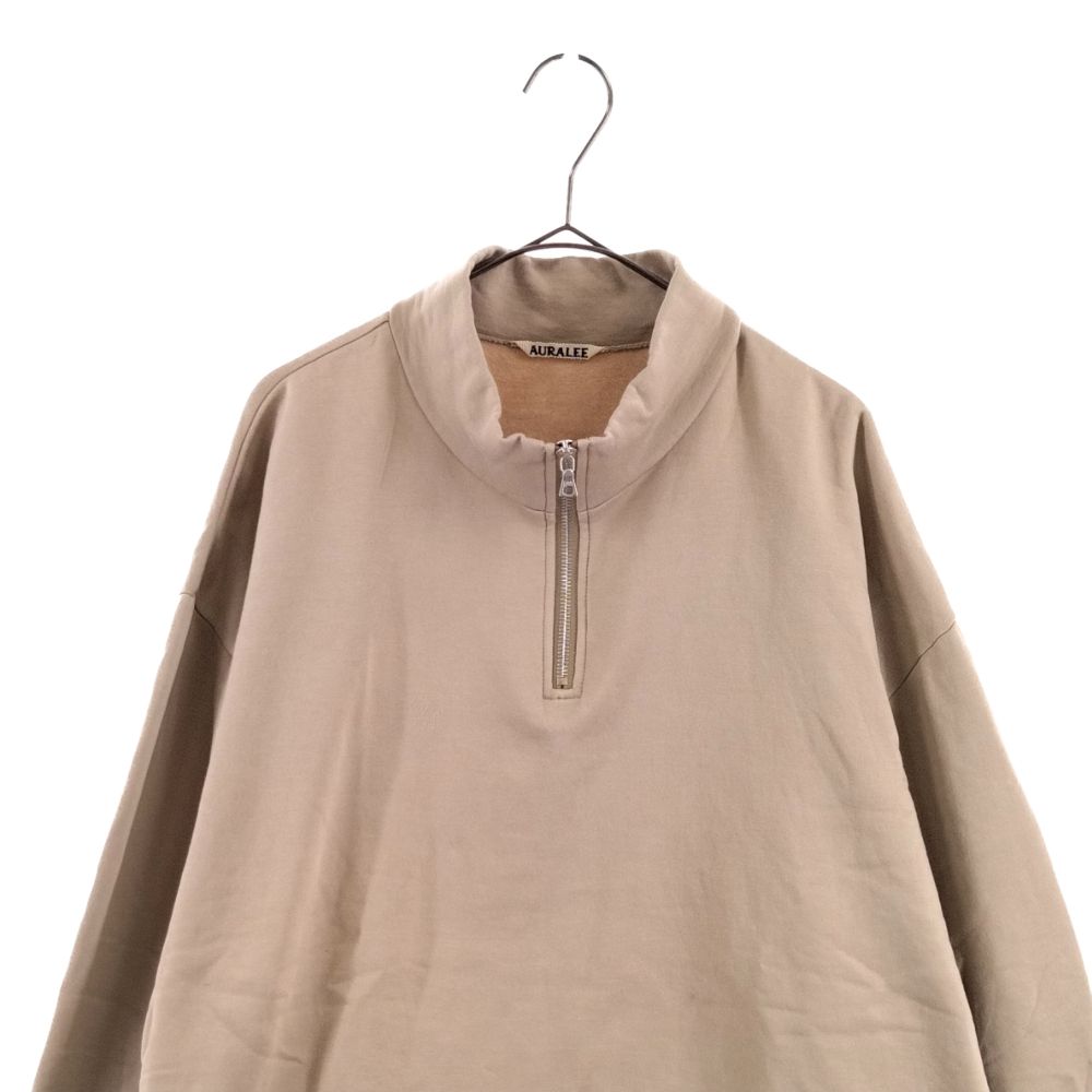 AURALEE (オーラリー) 20AW エラスティックハーフジップ